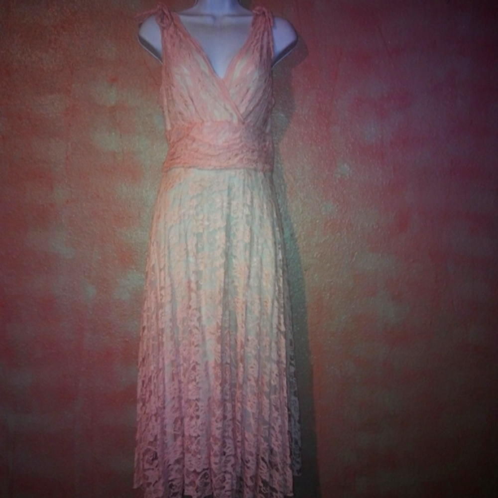 Pink Lacy Dress